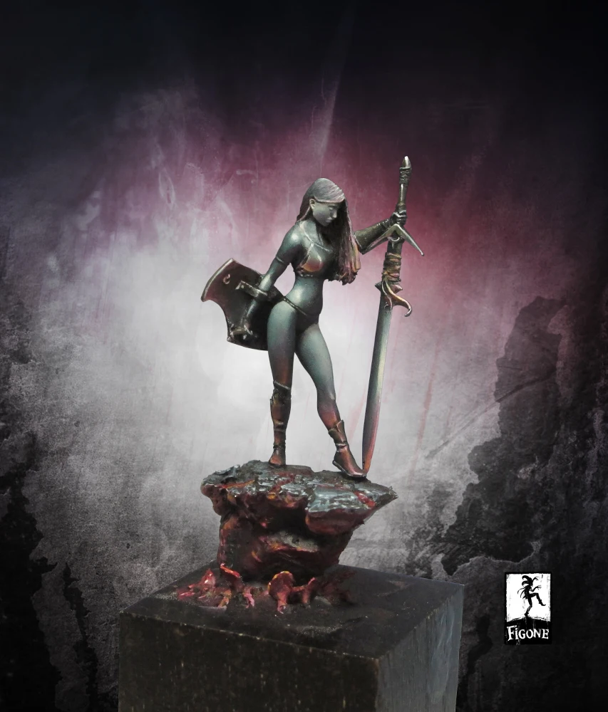 [Loong Way Miniatures] Figone Desesperancia 38 мм (не inculd основание) полимерная миниатюра|Аксессуары