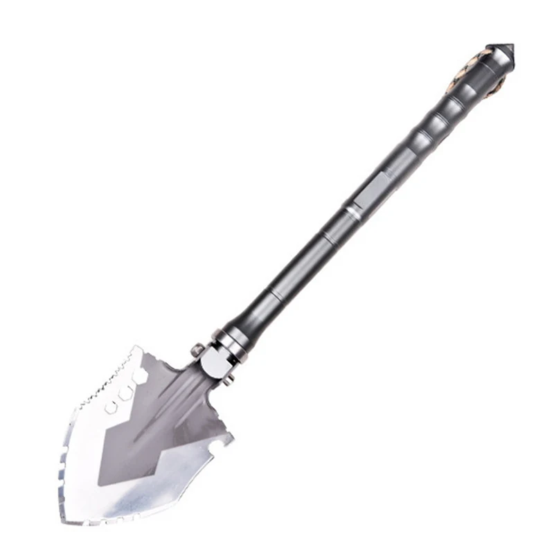 

Multi-function Camping Shovel Military Portable Folding Survival Spade Trowel Dibble Pick Emergency Garden Outdoor Tools EI28