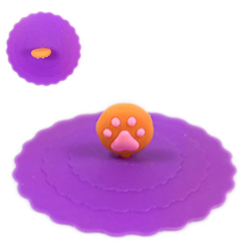 

Silicone Pet Dog Food Can Cover Reusable Wrap Lid Food Fresh Protector Cap
