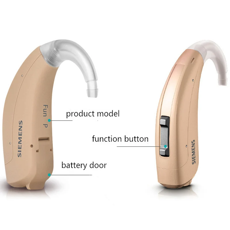 Германия Siemens слуховой аппарат супер-мощный LOTUS 12P цифровые слуховые аппараты обновление Забавный P бренд глухих