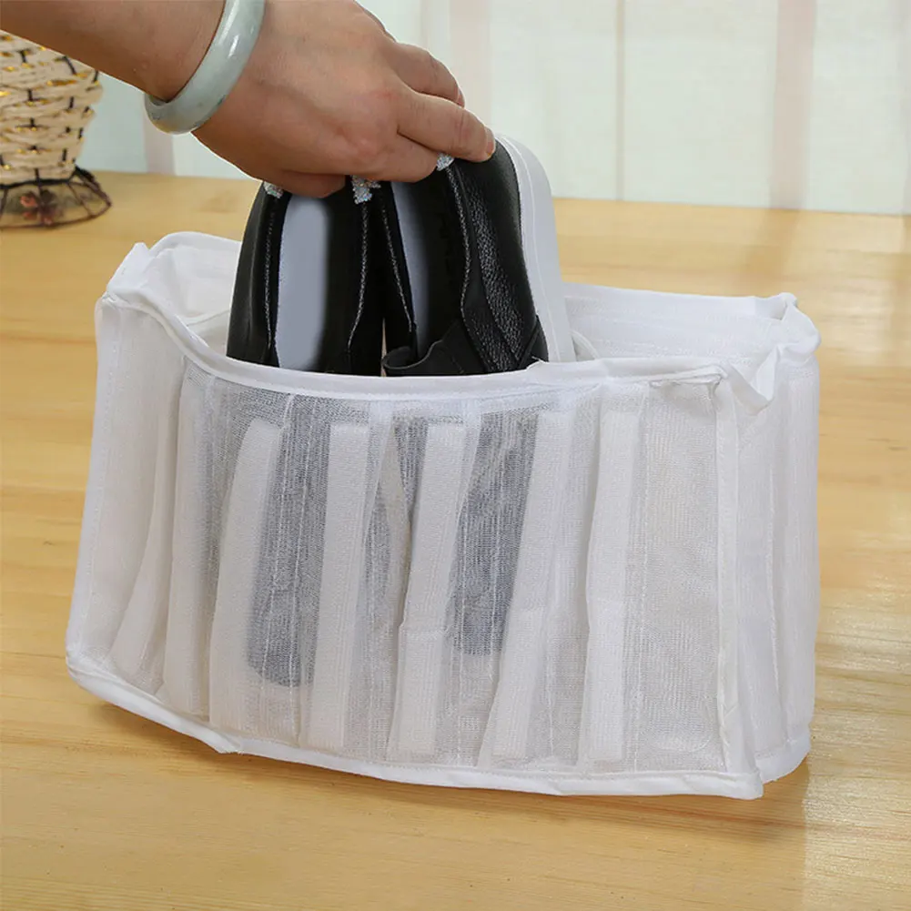 المنزل واقية غسل حقيبة الغسيل مجفف الملابس خفيفة الوزن تخزين والعتاد المنظم حذاء رياضة كبيرة قدرة شبكة