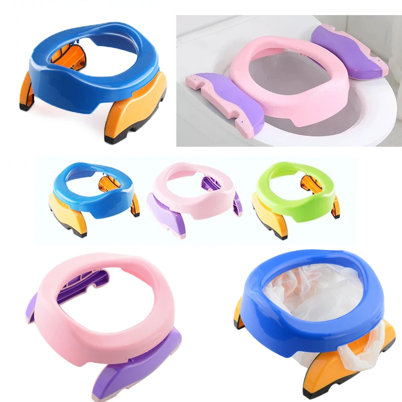 Baby Travel Potty Seat Folding Portable Toilet Seat Children Kids