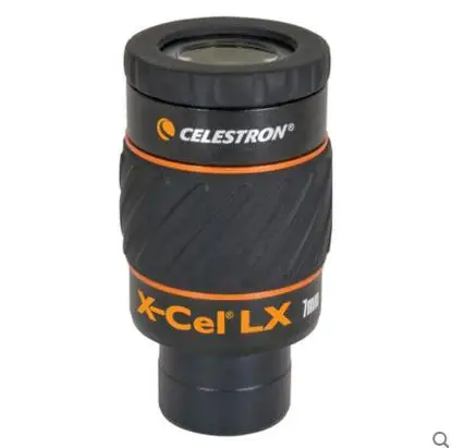 CELESTRONX-CEL LX 7 мм окуляр 60 градусов широкоугольный планетарный окуляр туманности 1,25 2 дюйма