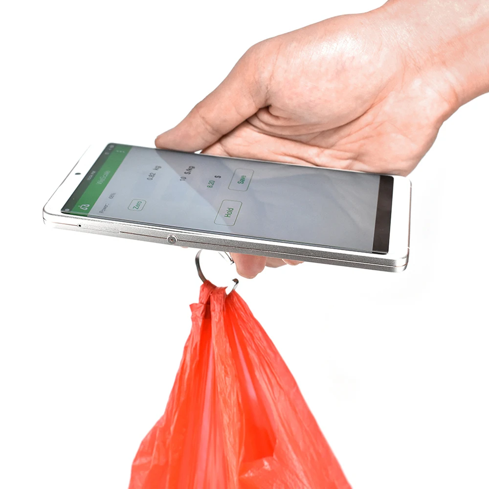 

Mobile Phone Stand Scale Multi-function Portable Electronic Scale for Vegetables Fruits Mini Scales for Android USB charging