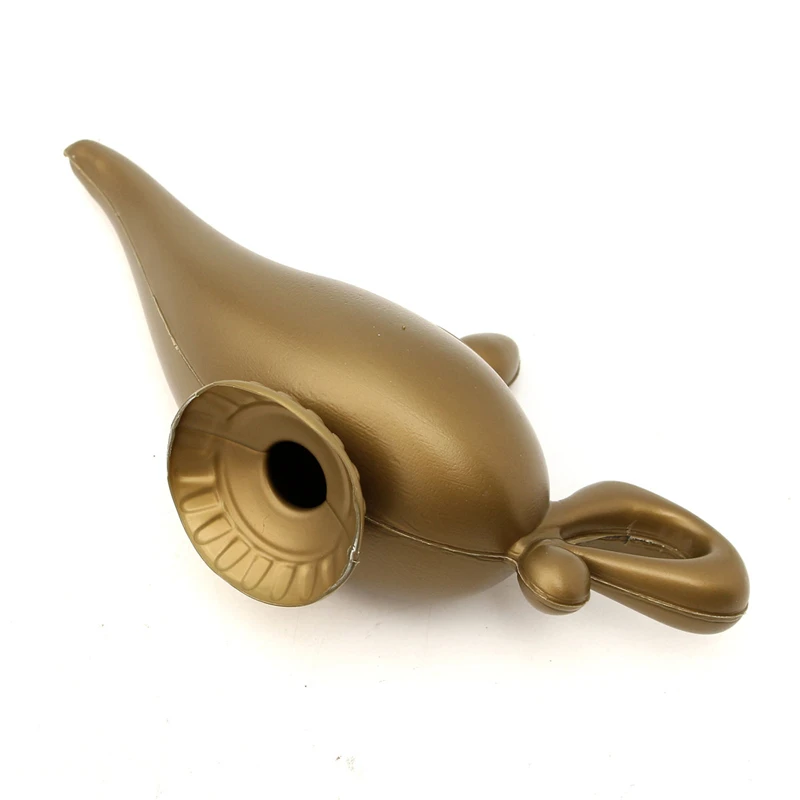 Plastic Cosplay Magic Halloween Christmas Panto Arabian for Aladdin Genie Lamp Fancy Dress Prop For Children Home Decorations