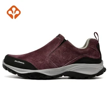 SALAMAN Women's Fur Leather Outdoor Hiking Trekking Shoes Sneakers For Female Winter Climbing Mountain Shoes Sneakers Woman SALAMAN Women's Fur Leather Outdoor Hiking Trekking Shoes Sneakers For Female Winter Climbing Mountain Shoes Sneakers Woman