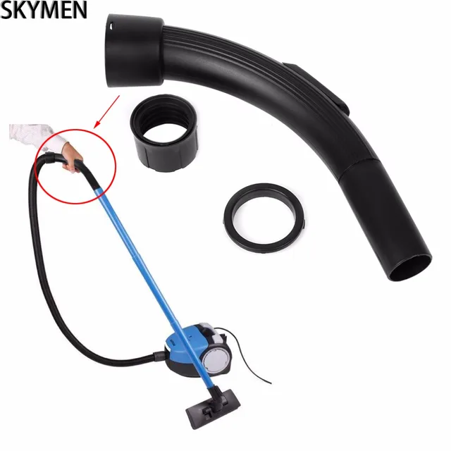 Best Offers SKYMEN 32mm Vacuum Cleaner Hose Handle Plastic Bent End Curved Filter Nozzle Spare Part For Philips Haier