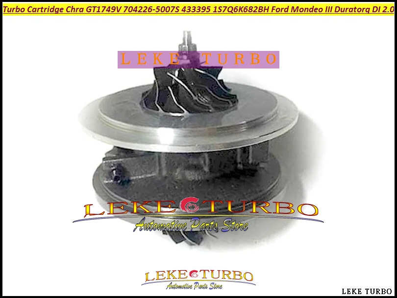 Turbo Cartridge CHRA GT1749V 704226 704226-5007S 704226-0007 433395-0024 1S7Q6K682BH For Ford Mondeo III Duratorq DI 2.0L TDCI  (3)