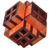 Classic IQ 3D Wooden Puzzle Mind Brain Teaser Interlocking Burr Puzzles Game for Adults Children Kids ► Photo 3/6