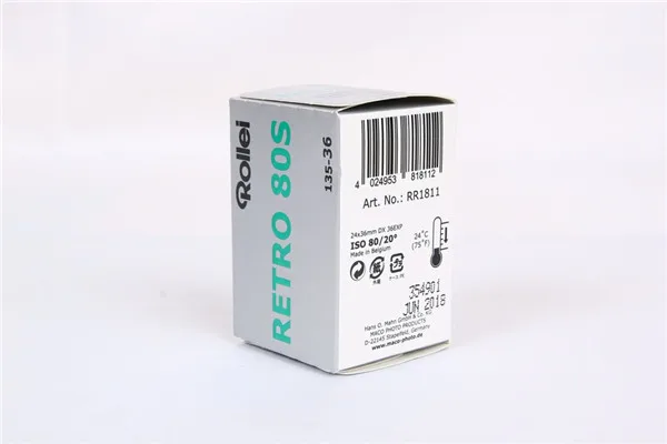 Rollei Ретро 80S 35 мм 36exp черно-белая пленка 135-36, 5 рулонов