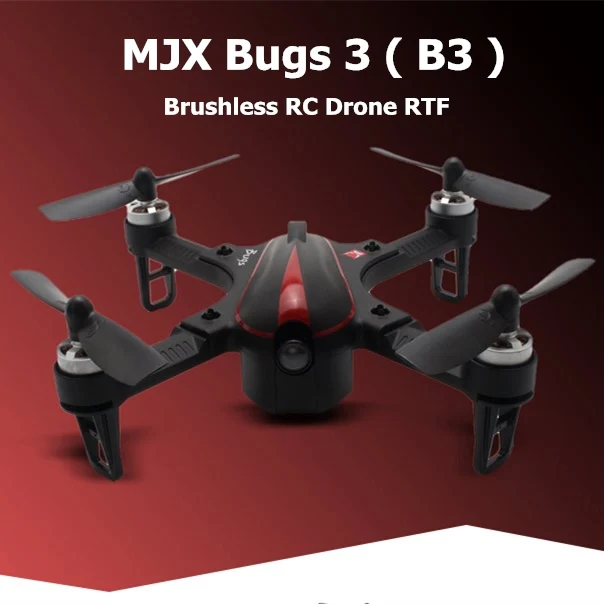 $61.99  Original MJX B3 Mini RC Drone 5.8G FPV Brushless Motor Quadcopter 7.4V Battery Helicopter Outdoor L