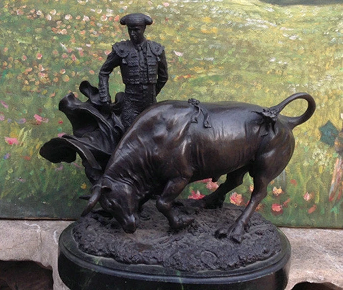 

Art Deco Sculpture Matador Bronze Statue