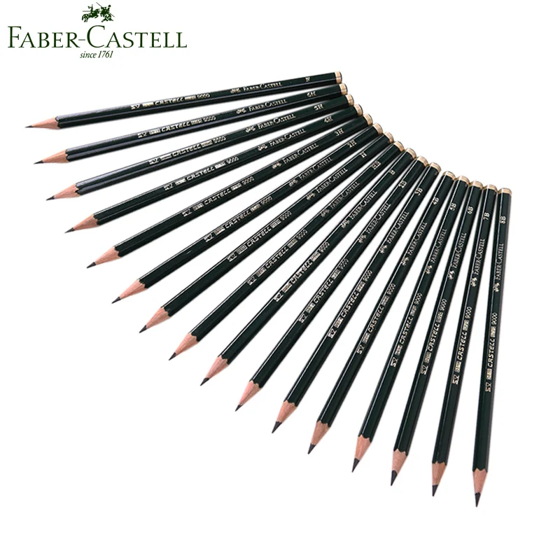 Faber Castell 16 шт. для рисования и письма тени эскиз черная основа товары рукоделия