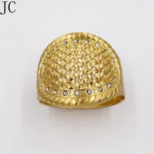 Luxury Dubai Crystal Bracelet Gold Filled Bangles For Women Wholesale Elegant Pearl Jewelry Cuff Bangle