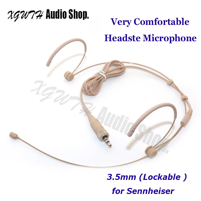 Pro Skin Cardioide Condensatore Auricolare Microfono Microfono Per Sennheiser G1 G2 G3 G4 Ew Sk Ek Intervista Wireless Registrazione Vocale