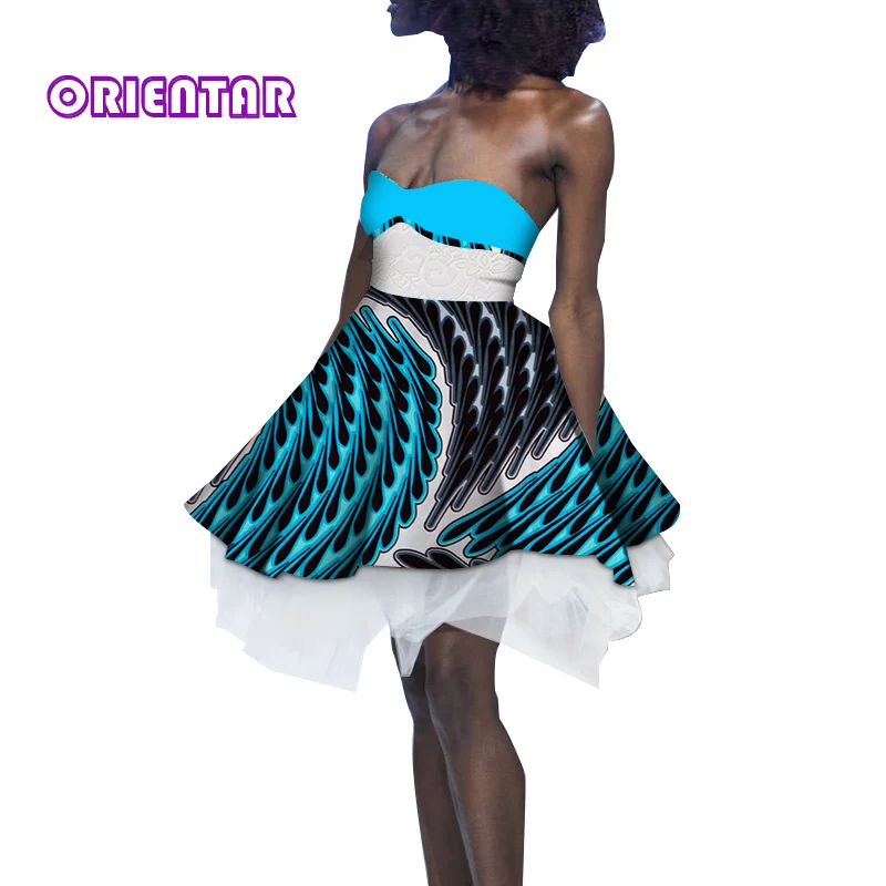 Летний комплект из туфель и сумочки в Африканском платья для Для женщин сексуальное платье с открытыми плечами, белое кружевное бальное