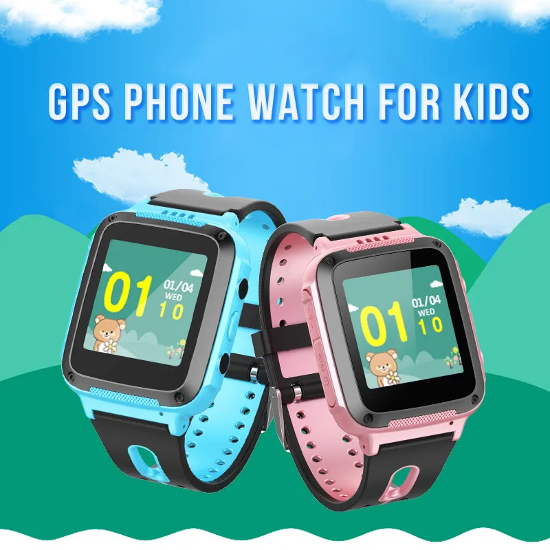 

2018 Pewant GPS Smart Watch For Kids Smart Baby Watch Android iOS Smartwatch With Phone Call Voice Chat SOS Security Zone