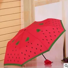 Sun air арбуз шестигранный Citymoon Fahsion длинный зонтик от дождя с длинной ручкой новинки