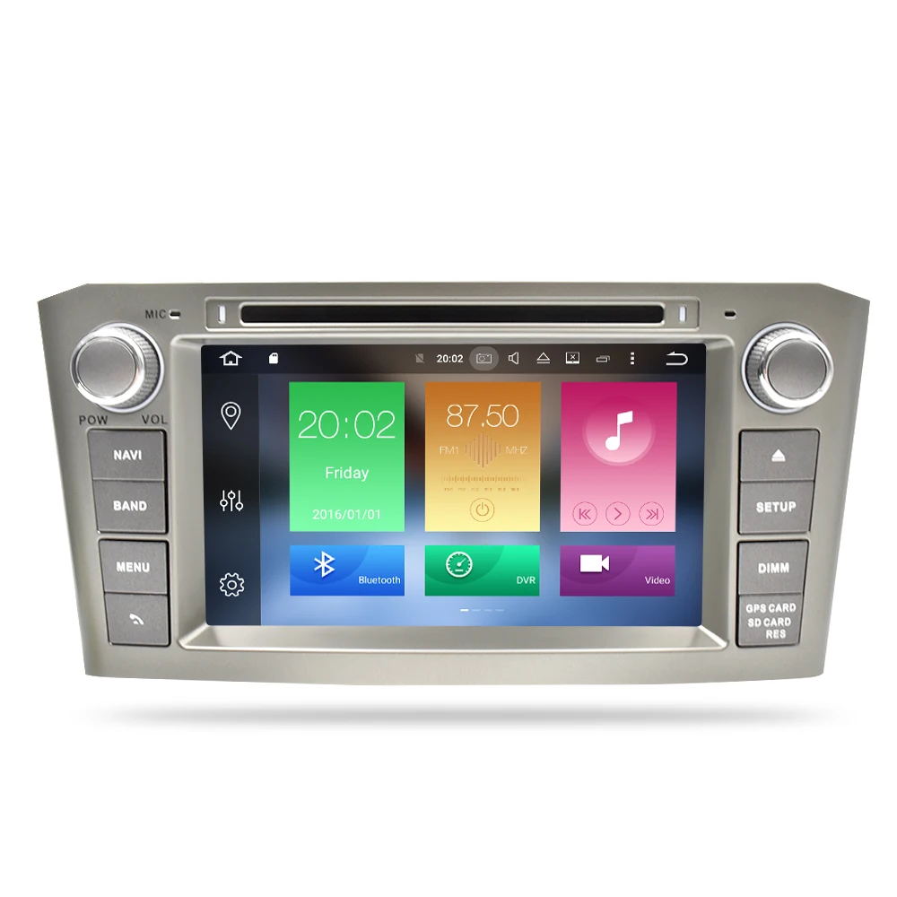 Sale 4G RAM Android 9.0 Car Radio GPS Multimedia Stereo DVD Player For Toyota Avensis T25 2003-2008 Auto Audio Navigation Headunit 14