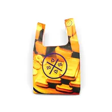 Новые женские складные перерабатываемая сумка для покупок эко многоразовая сумка для покупок с короткими ручками Сумка с цветочным рисунком фрукты овощи Бакалея