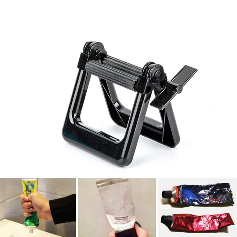 

Plastic Toothpaste Squeezer Manual Paste Cosmetics Dispenser Multifunctional Bathroom Cream Tube Squeezing Rolling Tube Squeezer