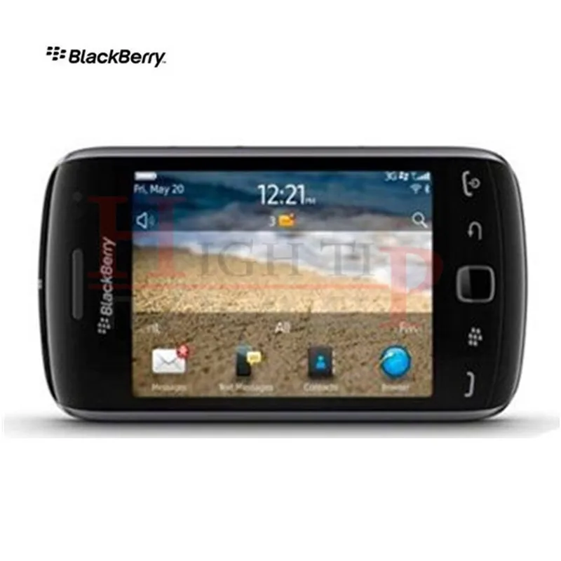 Разблокированный 9380 BlackBerry Curve 5.0MP камера 3,2 дюймов сенсорный экран gps wifi четырехдиапазонный отремонтированный телефон гарантия 1 год