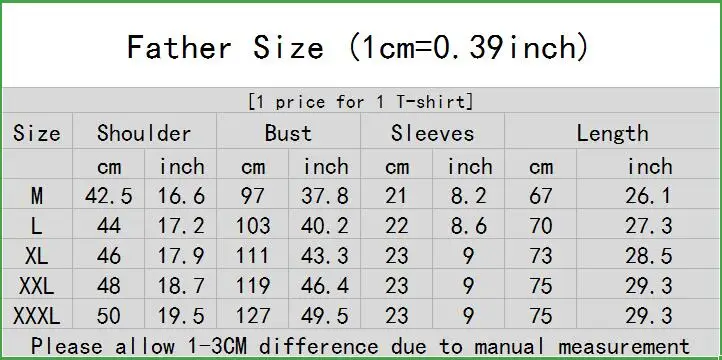 father size
