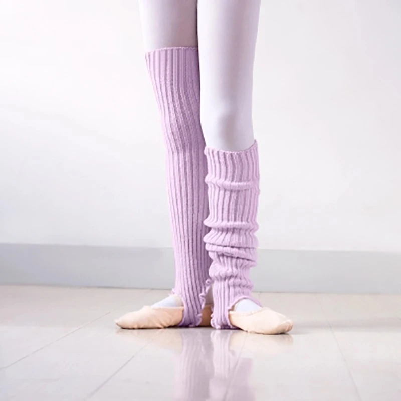Хорошее качество девушки профессиональные танцевальные носки женский балет латинский современный танец трикотажные гетры женские зимние спортивные носки