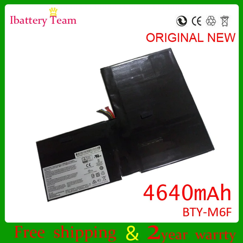 BTY-M6F батарея для MSI GS60 2PL 6QE BTY-M6F 2QE 6QC MS-16H2 серии 4640 мАч 11,4 V батарея аккумуляторов