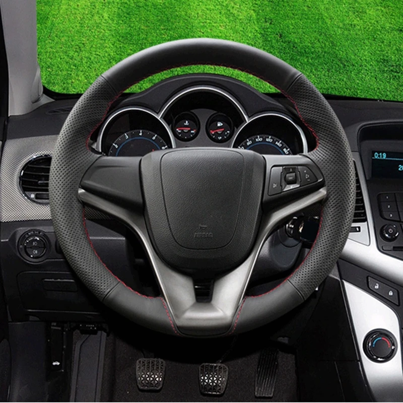 Оплетка на руль для автомобиля Chevrolet Cruze Captiva Malibu XL|Чехлы руль| |