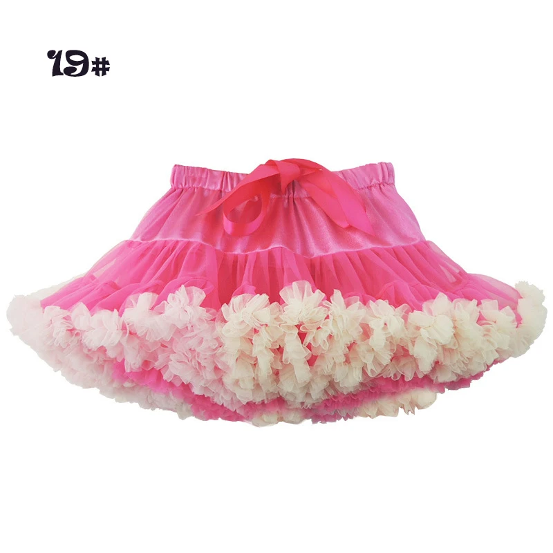 Qualidade do Bebê Saias de Balé para Festa Alta Meninas Tutu Saia Pettiskirt Camada Fofo Crianças Dança Princesa Menina Tule Miniskirt 5 pettiskirt camada fofo crianças saias de balé