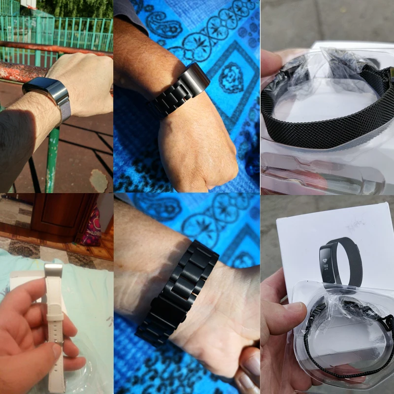 Huami Amazfit Cor Midong умный Браслет сменный металлический Миланский из нержавеющей