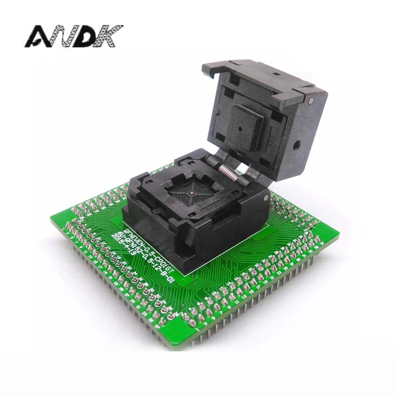 

QFN56 MLF56 WLCSP56 to DIP56 Programming Socket Adapter Pin Pitch 0.5mm IC Body Size 8x8mm IC550-0564-010-G Test Socket