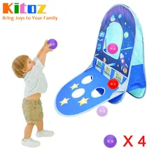 Kitoz детский мяч палатка для игры в сухой бассейн игровая палатка дом Типи вигвам Складной Игровой домик для дома и улицы игрушка для детей Для мальчиков и девочек