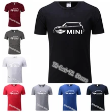 Новинка, футболка с рисунком машины Mini Cooper s, мужские футболки, мужские футболки, индивидуальный дизайн, графическая женская футболка