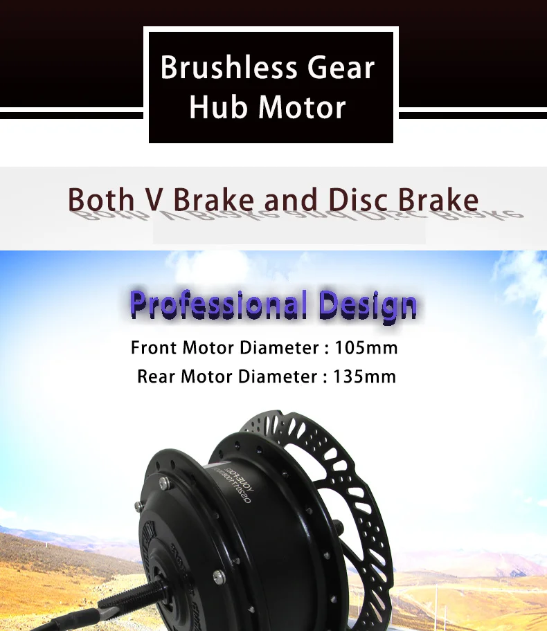 Cheap 36V 250W Electric Bike Motor Wheel with Rim Spokes Front Rear Brushless Gear Hub Motor Wheel 6/7 Freewheel Suitable V Disc Brake 2