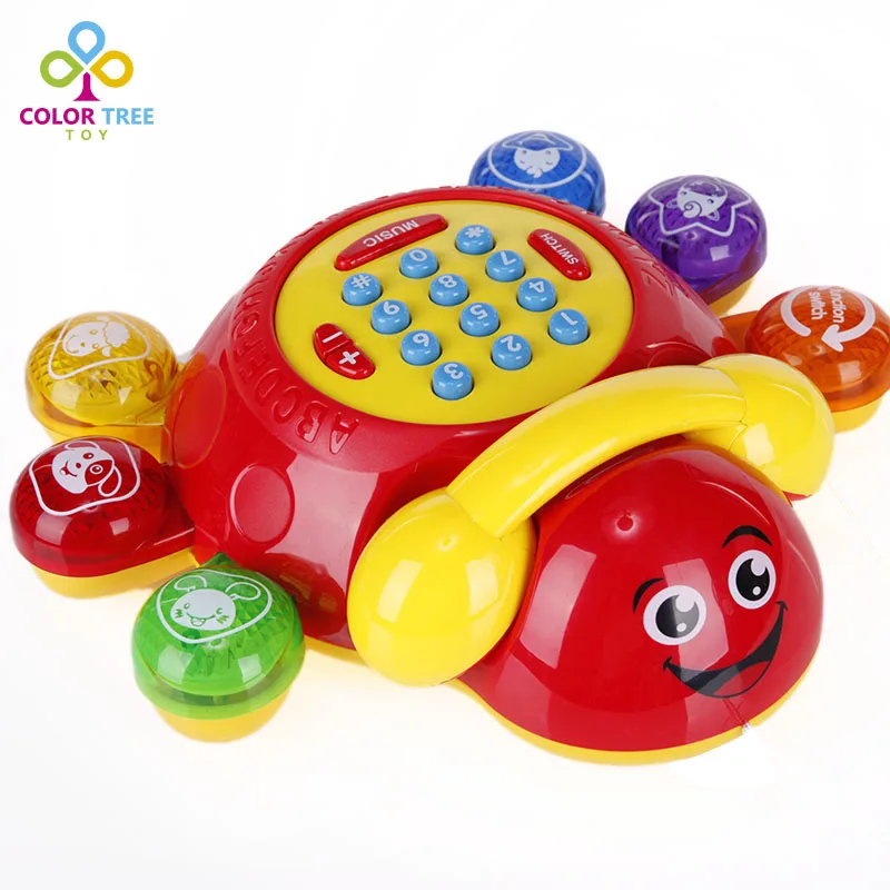 

Baby Music Phone Toys Story Machine Early Learning Telephone Educational Toy Electronic Interactive Toy Gifts For Children