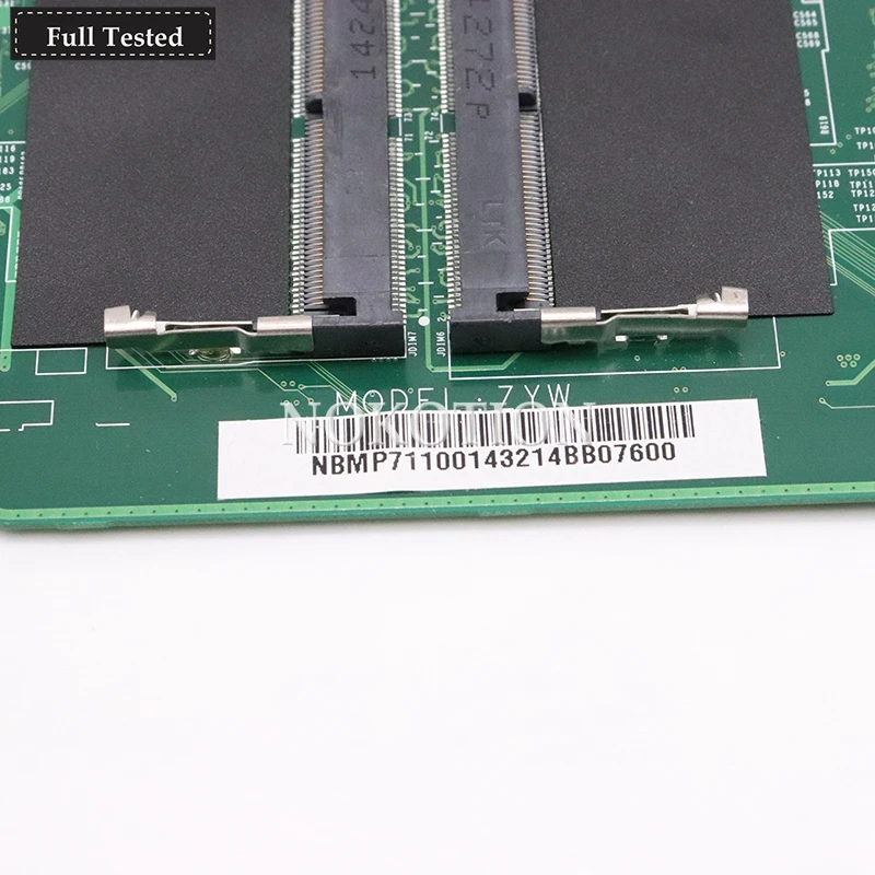 discount  NOKOTION laptop motherboard For acer Aspire E5-771G main board NBMP711001 NB.MP711.001 SR1E3 3556U 