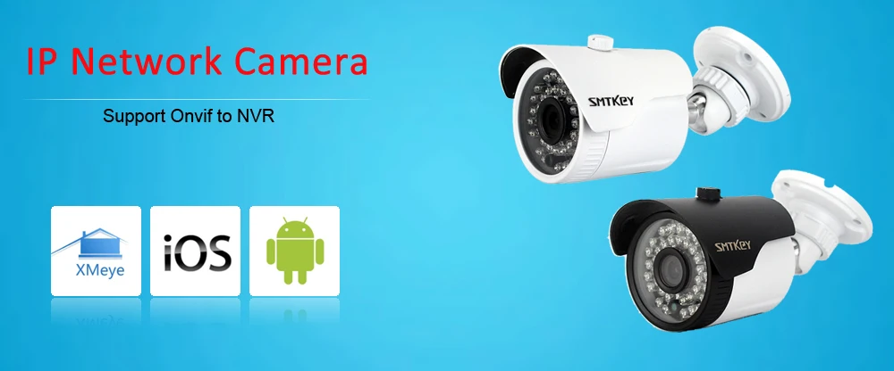 Smtkey H.264 Onvif 1080 P IP Камера широкий угол обзора 2,8 мм объектив 2MP проводной сети IP Cam вариант 960 P или 720 P IPC для NVR CCTV Системы