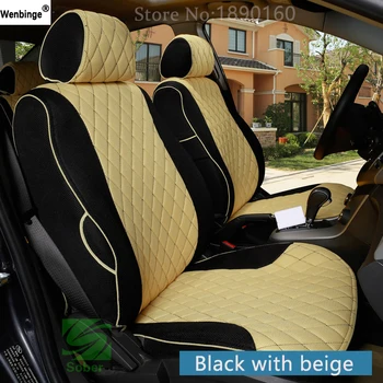 

Special Breathable Car Seat Cover For Hyundai solaris ix35 i30 ix25 Elantra accent tucson Sonata auto accessories Stickers 3 28