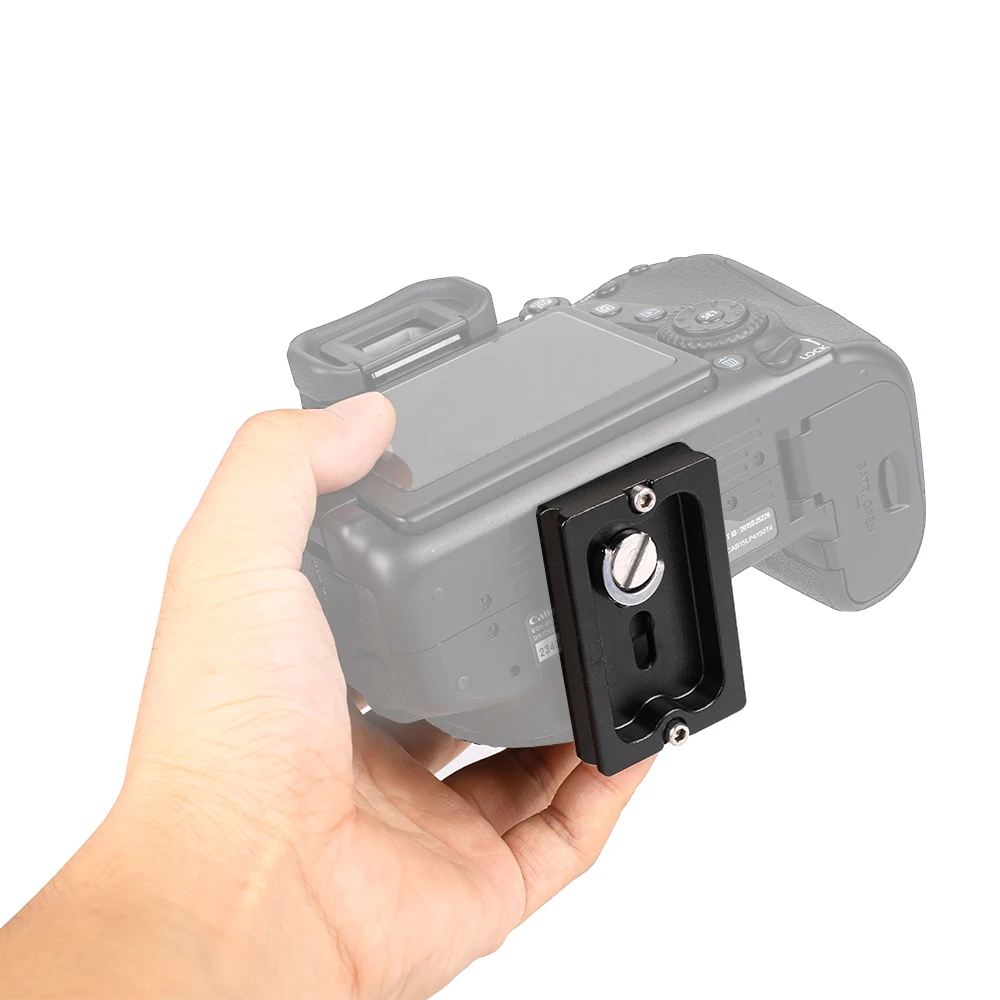 Kaliou Universal PU-60 Metal Quick Release Plate Camera Tripod Adapter Mount Plate Board For Benro Arca Swiss Tripod Ballhead