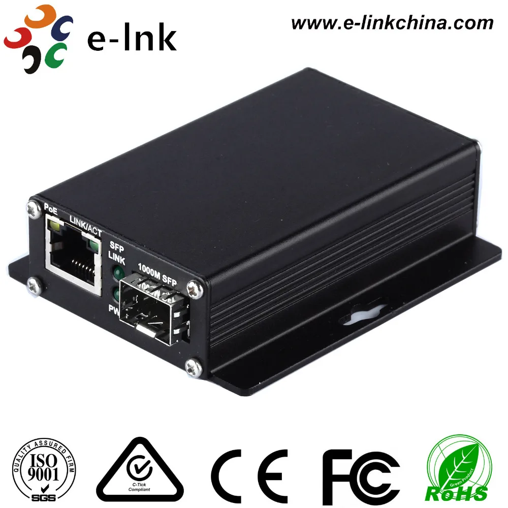 

Entry-level Industrial 10/100/1000Base-TX to 1000Base-FX SFP Ethernet Media Converter