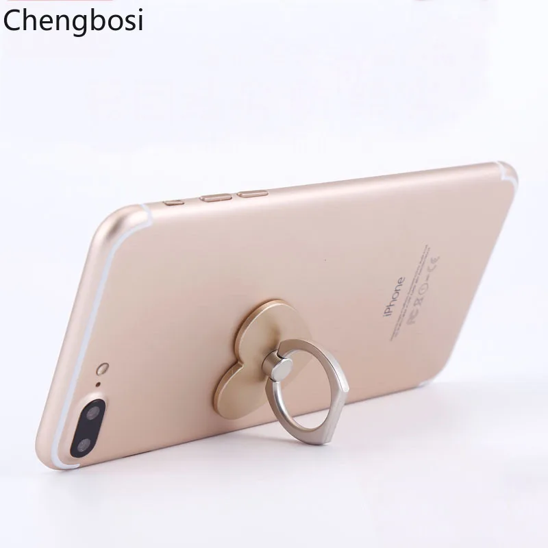 Love 360 Degree Adjustable Finger Rings Smartphone Phone Stand Holder for IPhone XS MAX XR 6 6s 7 8 Plus for Xiaomi for Samsung