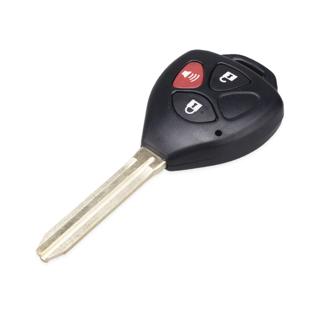 KEYYOU 2/3/4 кнопки ключ чехол для дистанционного ключа от машины оболочка FOB чехол для Toyota RAV4 Auris Prado Tarago Camry Corolla REIZ корона Avalon Venza