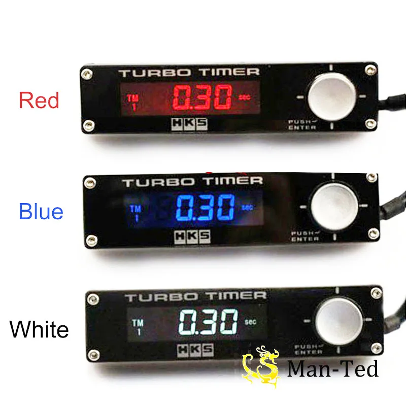 Special car styling Universal Auto Turbo Timer LED White Red Blue