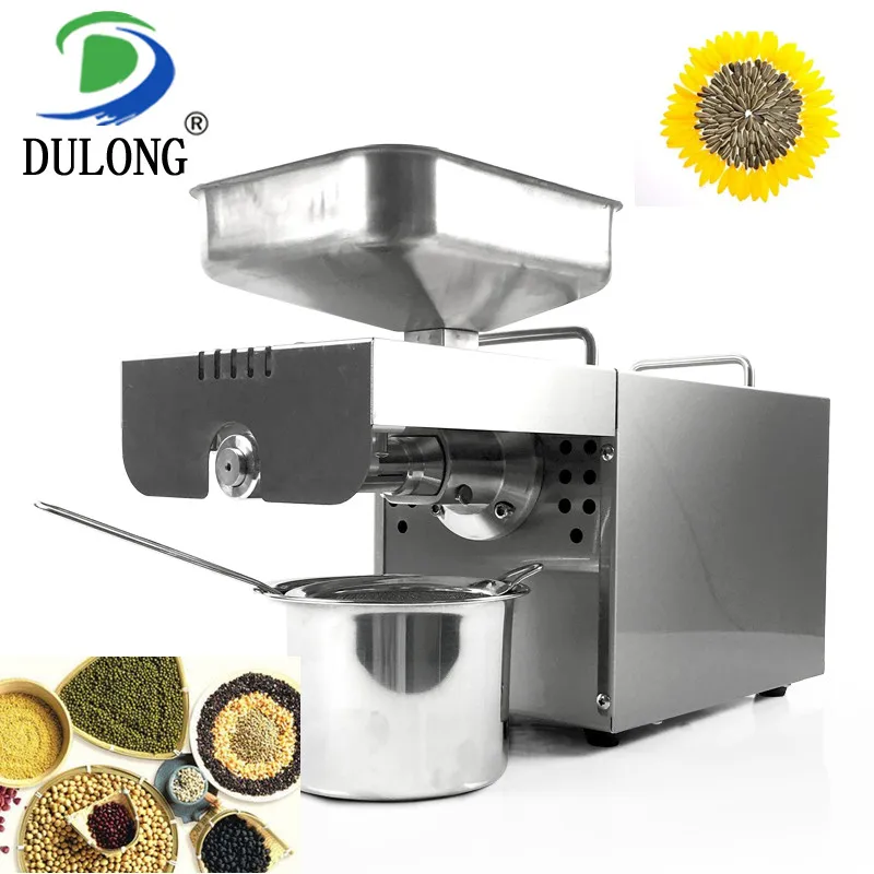 

Automatic oil machine small coconut oil extraction machine palm oil processing machine essential oil press machine
