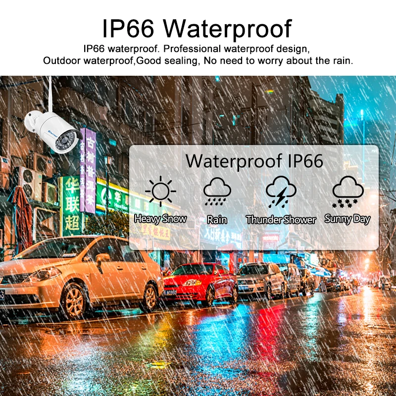 Techage 4CH 1080P Wireless 2TB HDD NVR 2pcs 2MP Wifi Audio Sound Outdoor IP Camera Security System Video CCTV EseeCloud Kit Set Techage 4CH 1080P Wireless 2TB HDD NVR 2pcs 2MP Wifi Audio Sound Outdoor IP Camera Security System Video CCTV EseeCloud Kit Set