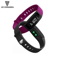 Vestmadra V07S умный Браслет Приборы для измерения артериального давления Smart Браслет Heart Rate Мониторы трекер Смарт-браслет для IOS Android