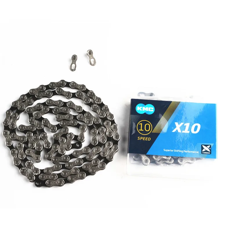 Flash Deal KMC X10 X10.93 MTB Road Bike Chain 116L 10 Speed Bicycle Chain Magic Button Mountain With Original box 5