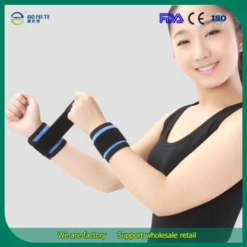 

Free Shipping 5 PCS Self Heating Tourmaline Sport Wrist Brace Posture Corrector Made With Elastic Nylon And Magnet Stones